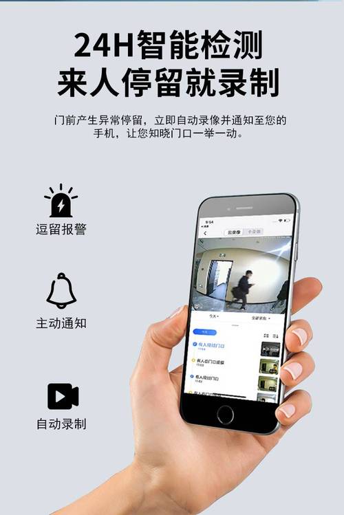 可视对讲wifi无线监控门铃】批发